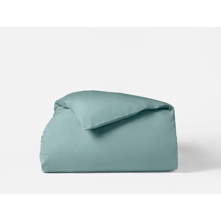 Pacific Blue Organic Cotton Twin Duvet Cover