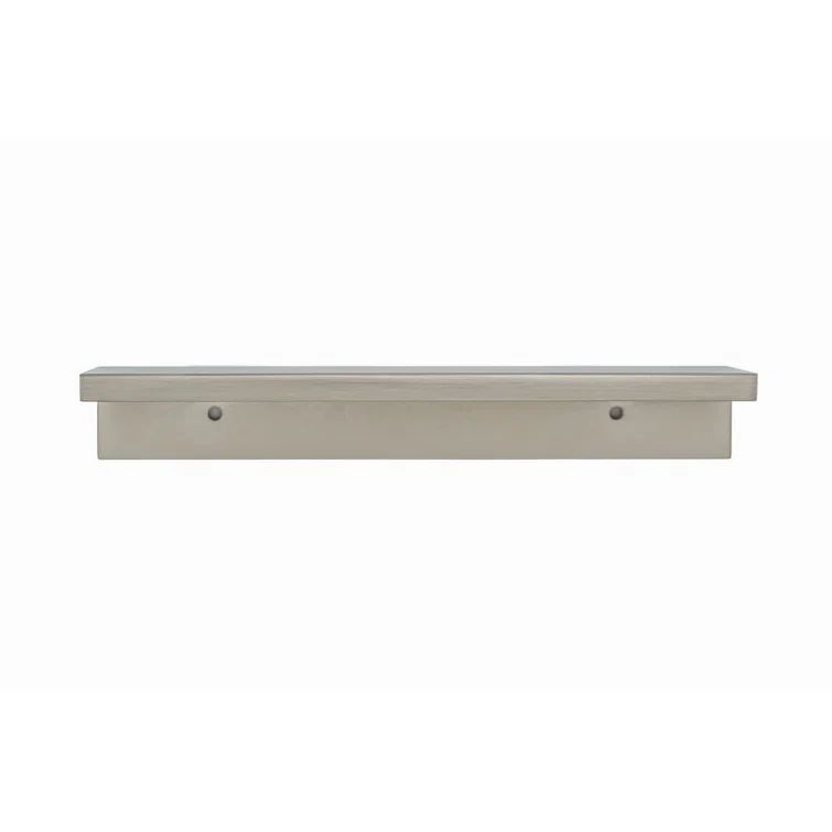 Ethan Satin Nickel Rectangular Finger Pull with Mounting Hardware