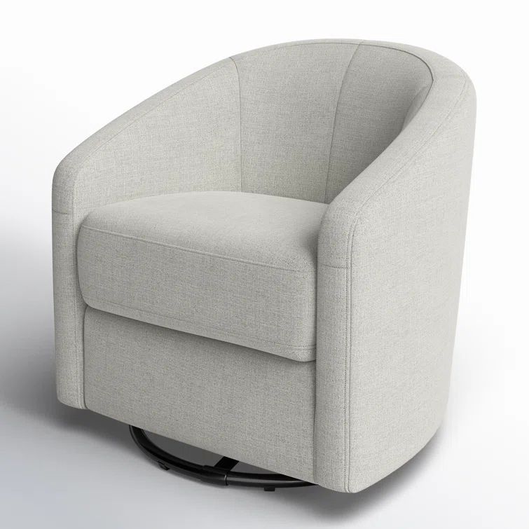 Madison 32" Performance Grey Eco-Twill Swivel Glider