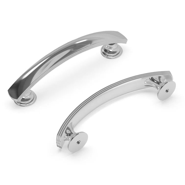 American Diner Chrome 3" Cabinet Handles with Mounting Hardware