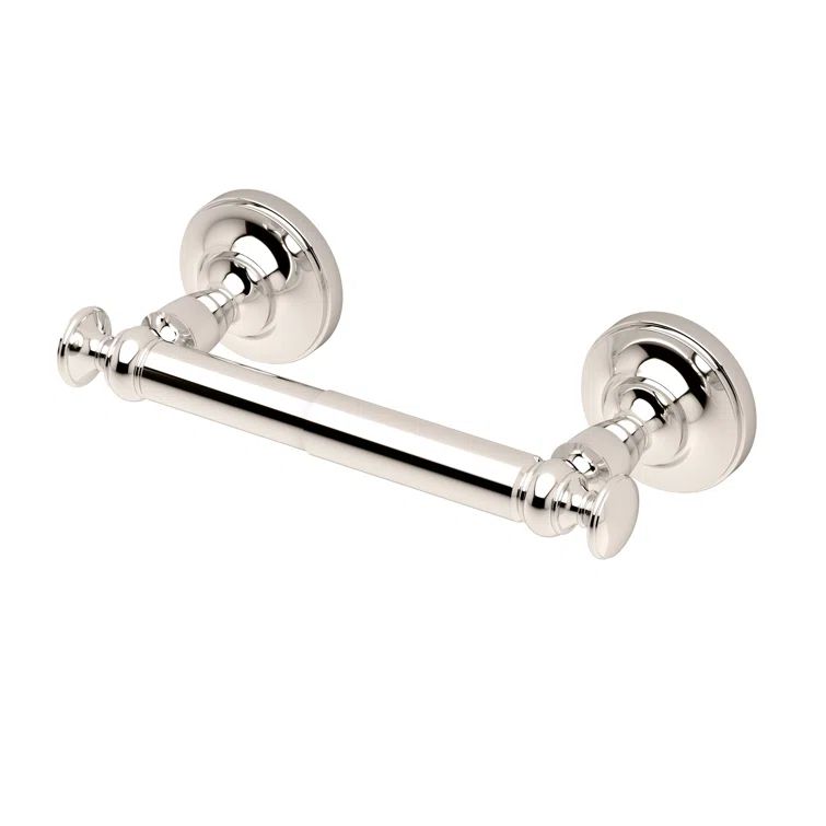 Polished Nickel Wall Mounted Toilet Paper Holder