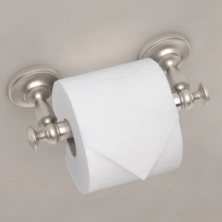 Satin Nickel Stainless Steel Wall Mounted Toilet Paper Holder