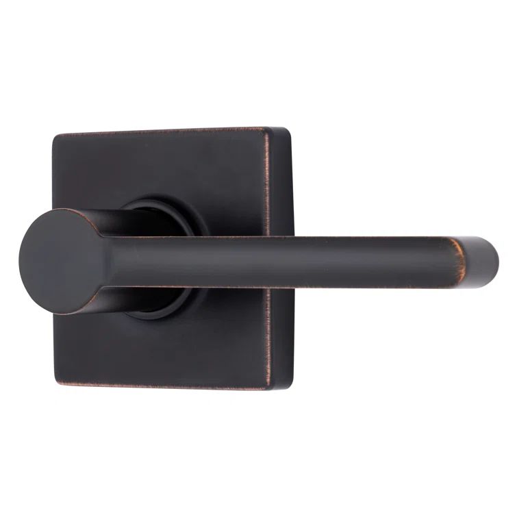 Tuscan Bronze Contemporary Non-Locking Interior Door Lever