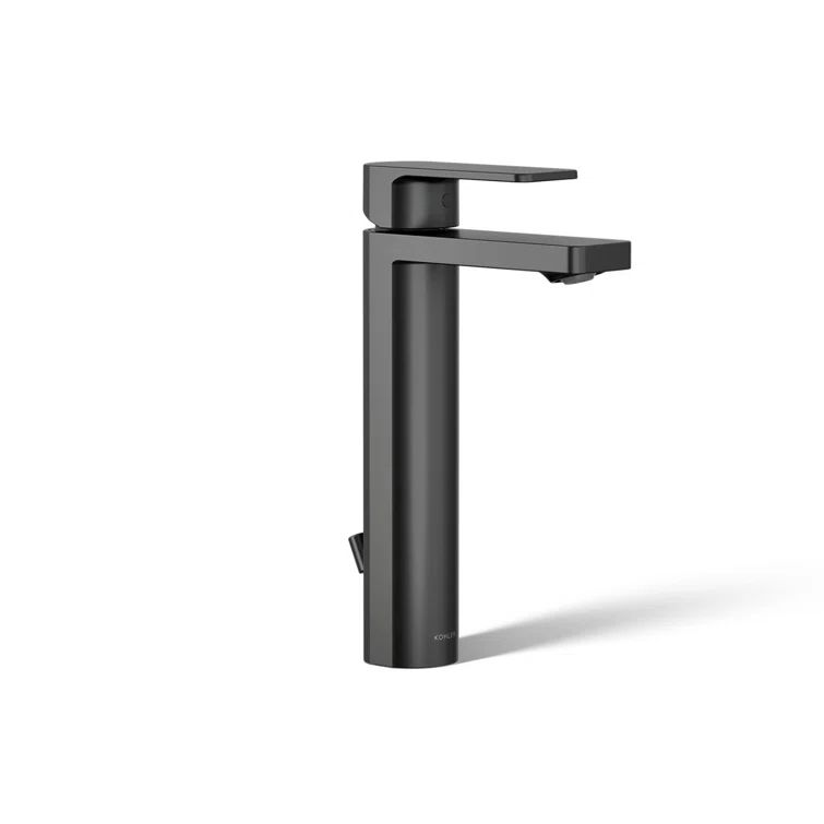 Parallel Matte Black 10.25" Tall Single-Handle Bathroom Faucet