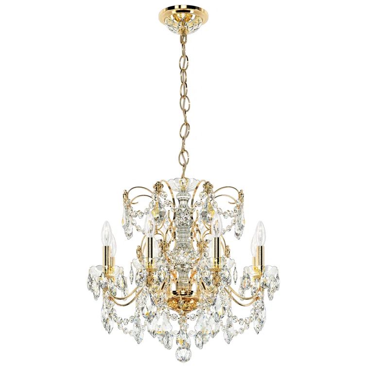 Aurelia Heritage 8-Light Crystal Glass Chandelier