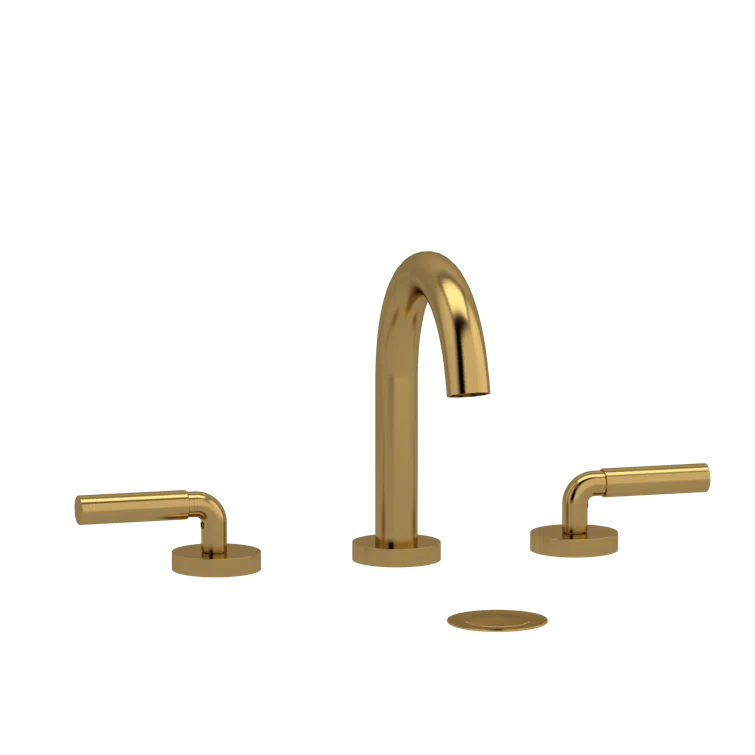 Transitional Polished Nickel 7" Widespread Bathroom Faucet