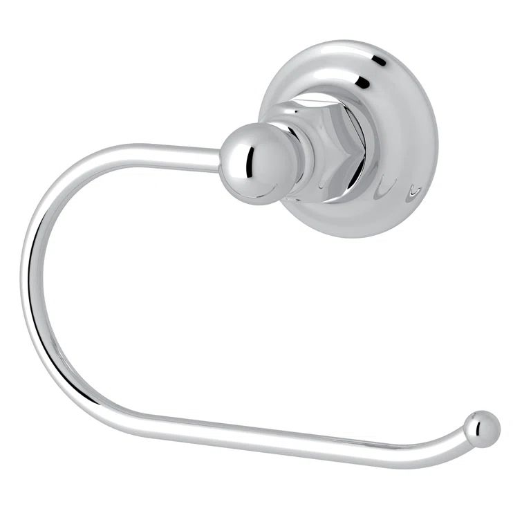 Polished Nickel Traditional Wall Mounted Toilet Paper Holder