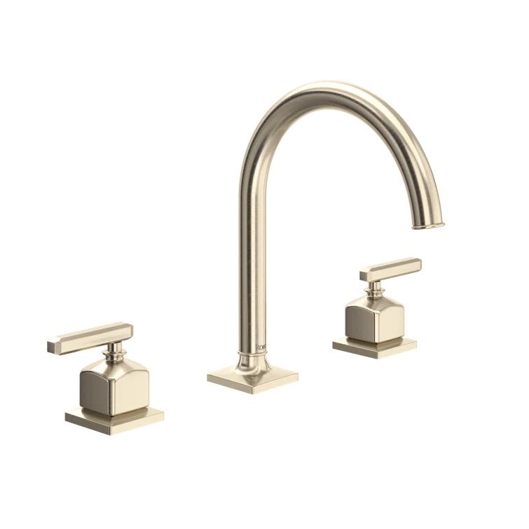 Eleganza Polished Nickel 2-Handle Widespread Bathroom Faucet