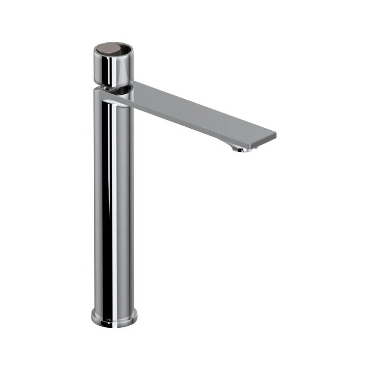 Eclissi Tall Polished Chrome Single Handle Bathroom Faucet