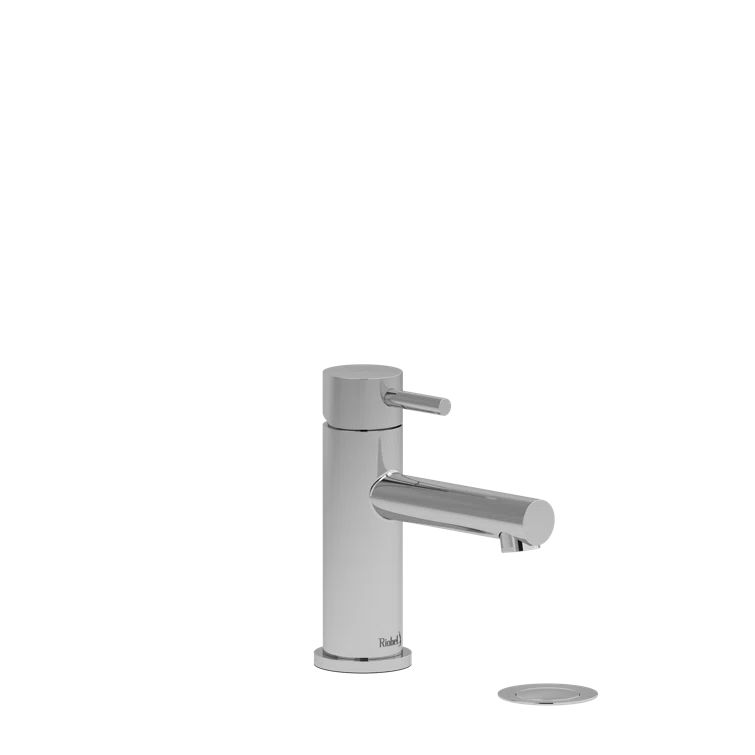 Sleek Chrome Single Lever Bathroom Faucet with Modern Aesthetics