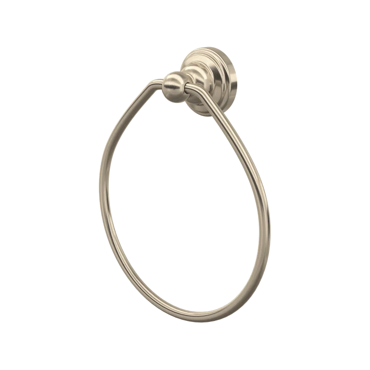 Polished Nickel Traditional Wall Mounted Towel Ring