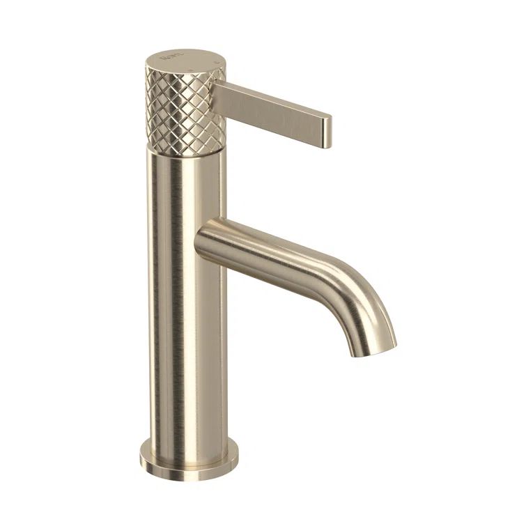 Elysian 7.75" Polished Nickel Single Hole Faucet with Drain Assembly