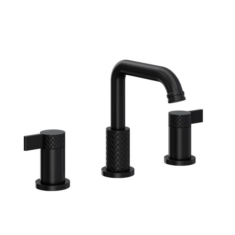 Elegant Tenerife Polished Nickel 2-Handle Widespread Bathroom Faucet