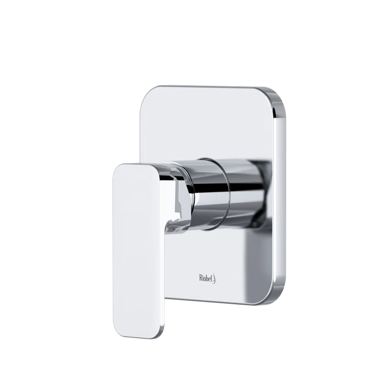 Equinox Chrome Wall-Mounted Pressure Balance Trim