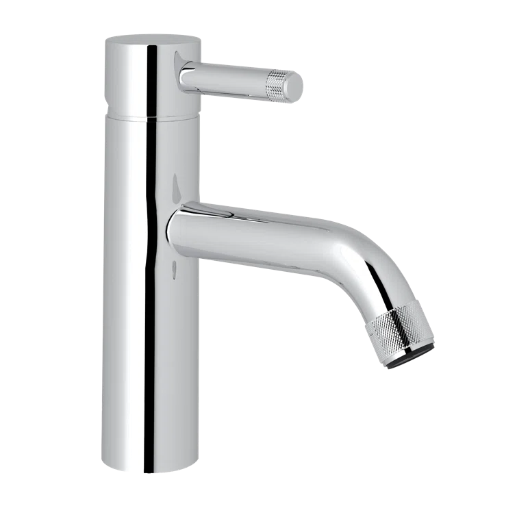 Polished Nickel Single Hole Brass Bathroom Faucet