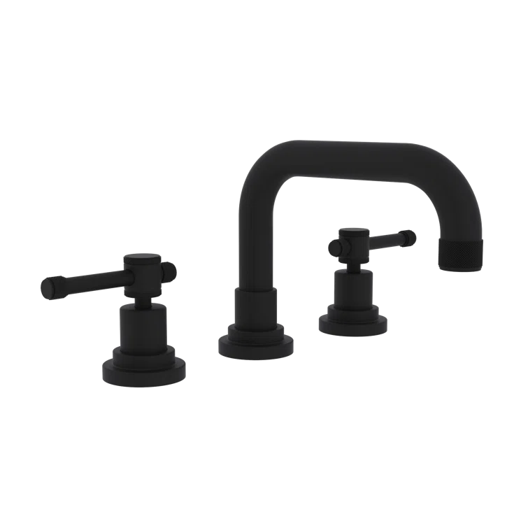 Campo Polished Nickel 8" Widespread Transitional Bathroom Faucet