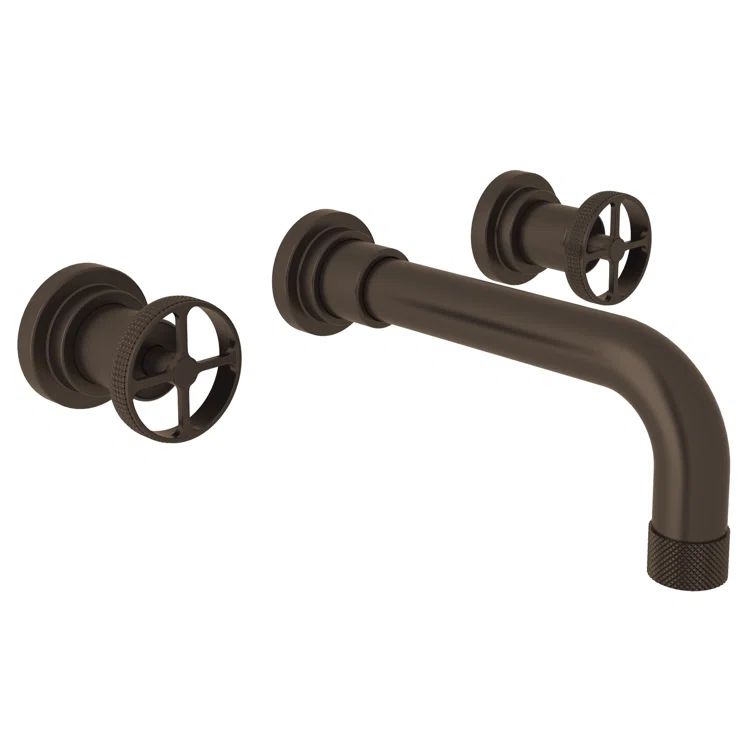 Campo™ Polished Nickel 2-Handle Wall Mounted Bathroom Faucet