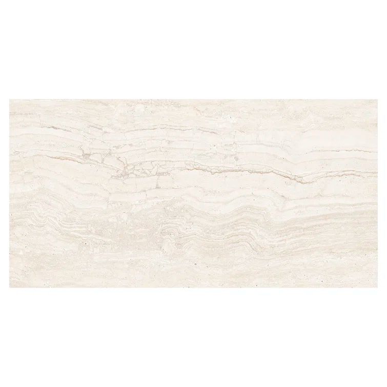 Ivory Matte Porcelain 12" x 24" Rectified Tile