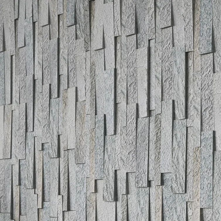 Himalayan Frost Split Face Quartzite Wall Tile 6x12