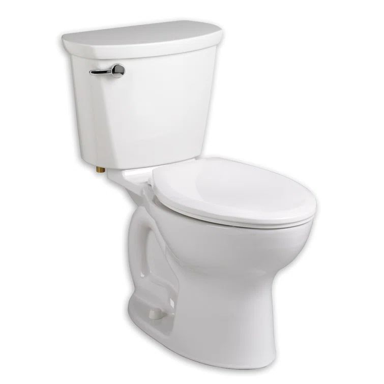 Cadet 3 White Round Front High Efficiency Toilet