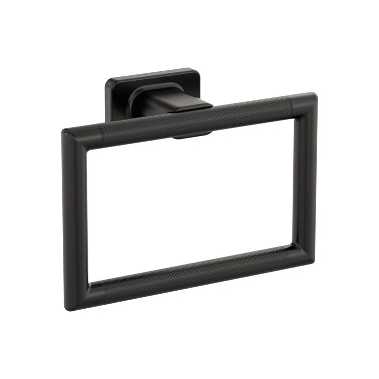 Bronx Black Bronze Wall Mounted Towel Ring