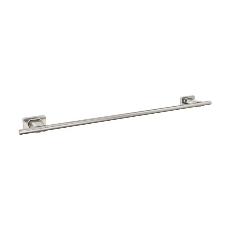 Bronx Brushed Nickel 24-inch Wall Mounted Towel Bar