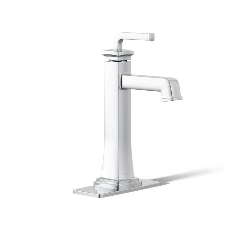 Riff Tall Polished Chrome Traditional Vessel Bathroom Faucet 1.2 GPM