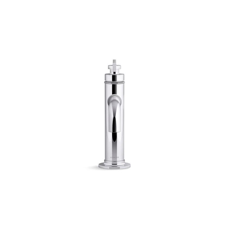 Polished Chrome Single-Handle Bathroom Sink Faucet
