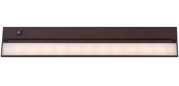 Matte Bronze 22'' LED Under Cabinet Light Bar