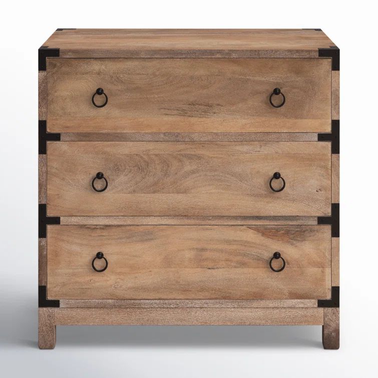 Forster 144'' Extra Deep Brown Campaign Chest with Ball Bearings