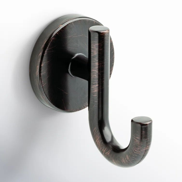 Venetian Bronze Modern Single Wall Mount Towel Hook