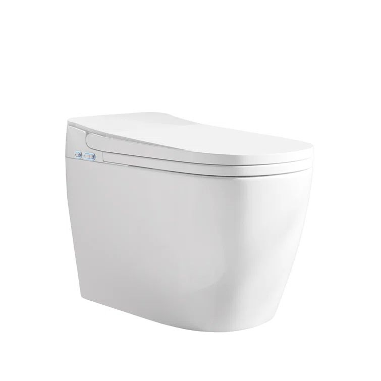Avancer Glossy White High Efficiency One Piece Smart Toilet with Heated Bidet