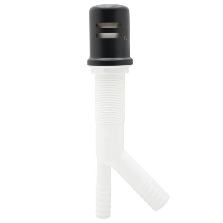 Matte Black Brass Air Gap Kit for Kitchen Sink