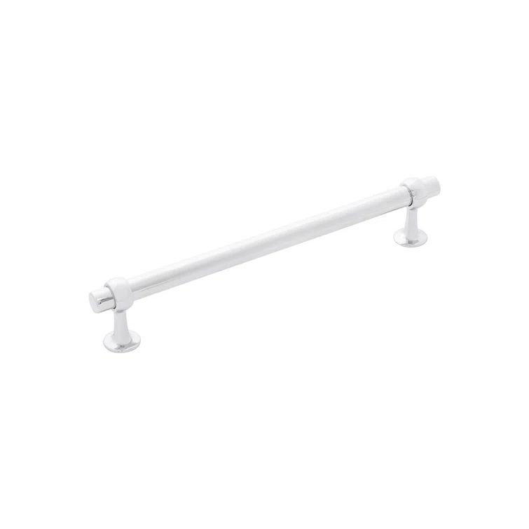 Modern Gold and Chrome Bar Pull with Mounting Hardware
