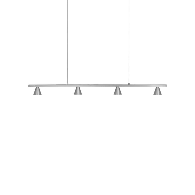 Dune Series Brushed Nickel Linear LED Pendant Light