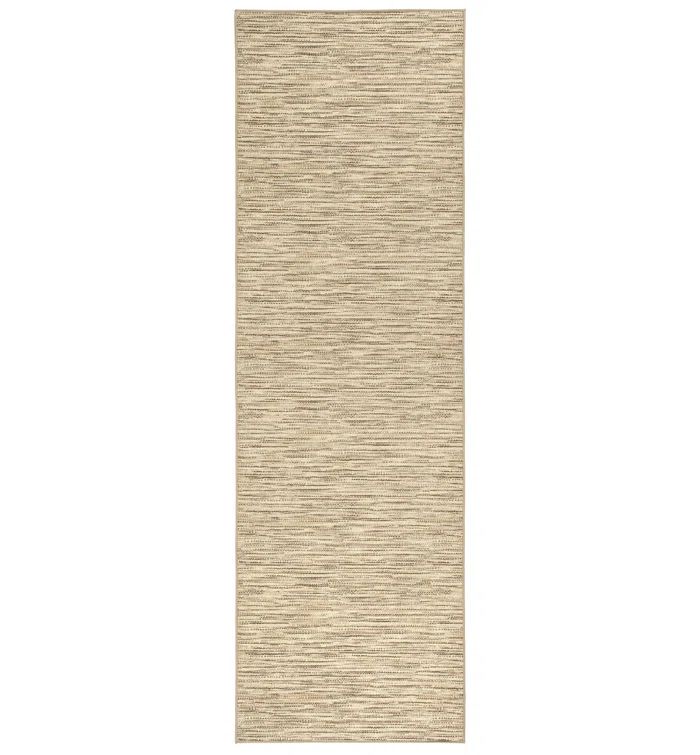 Clay Natural Machine Washable Synthetic Rug - 2' x 3'