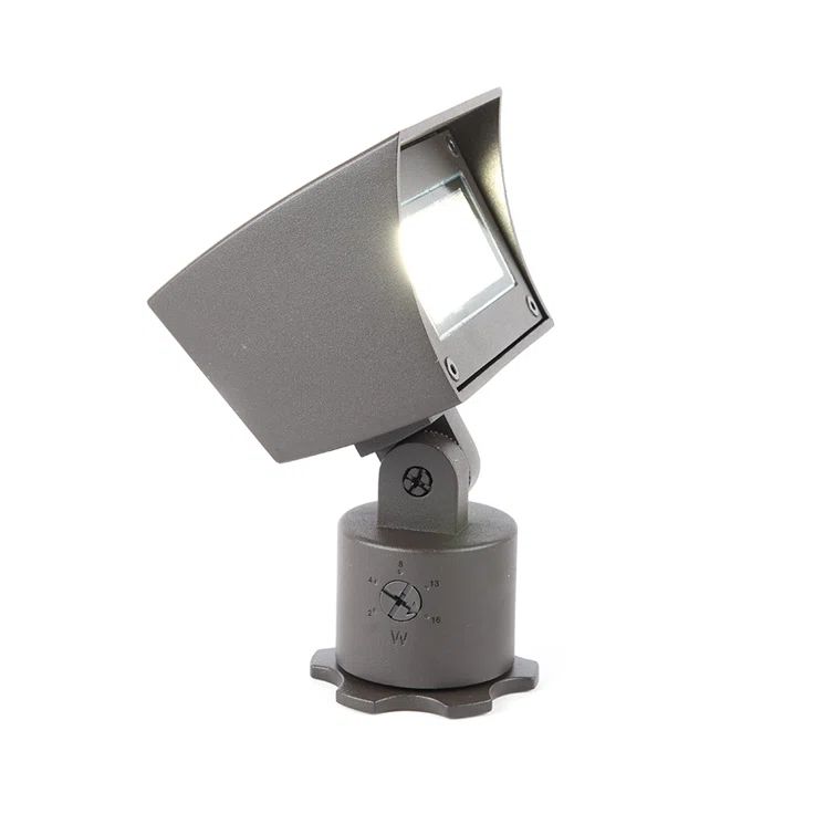 Bronze Aluminum LED Flood Light with Adjustable Brightness
