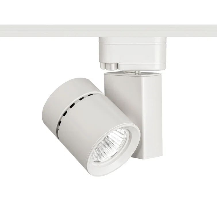 White Adjustable LED Track Head Light Fixture