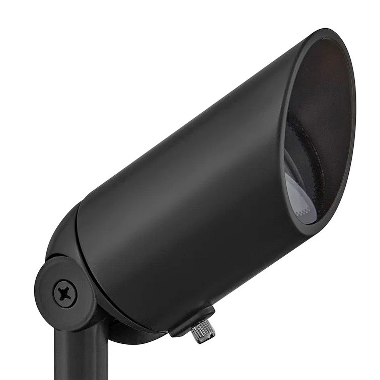 Satin Black Low Voltage LED Spot Light with Clear Lens