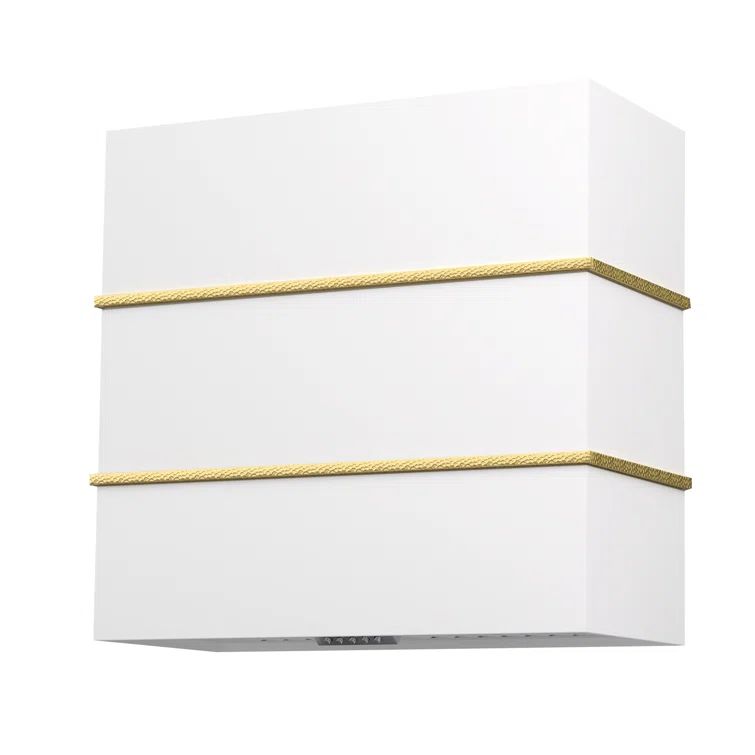 Akicon 30-Inch Stainless Steel Wall-Mounted Range Hood with LED Lights