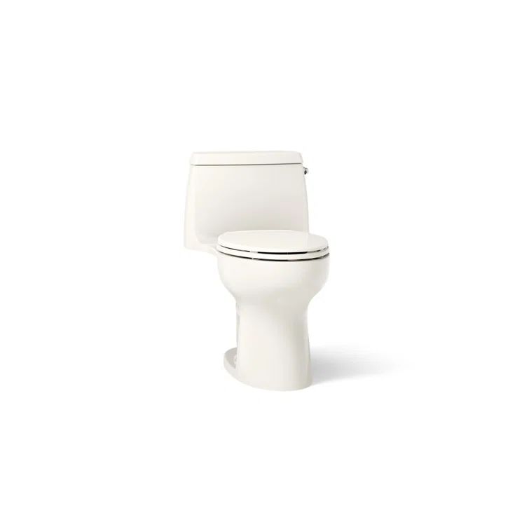 Santa Rosa Biscuit One-Piece Compact Elongated Toilet