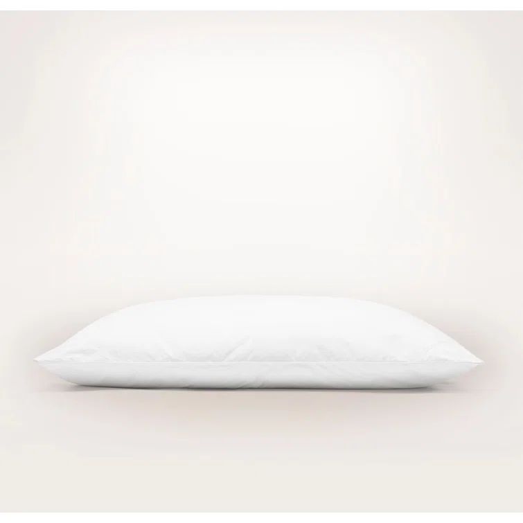 King White Hypoallergenic Fiber Bed Pillow