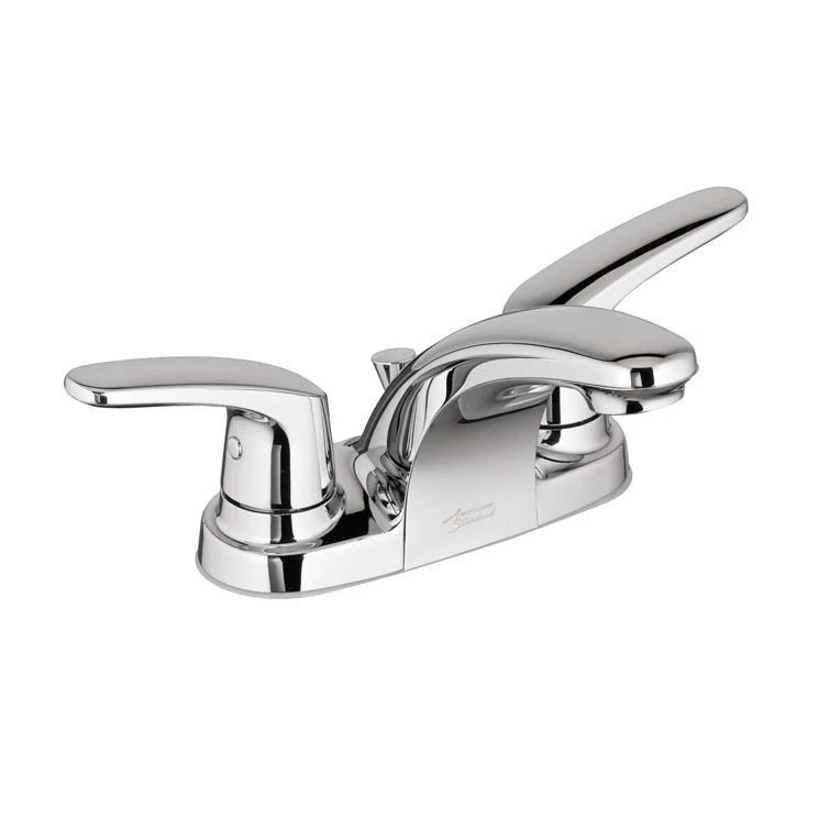 Colony Pro Polished Chrome 2-Handle Low-Arc Bathroom Faucet