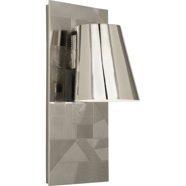 Brut 16" Polished Nickel Dimmable Energy Star Wall Sconce
