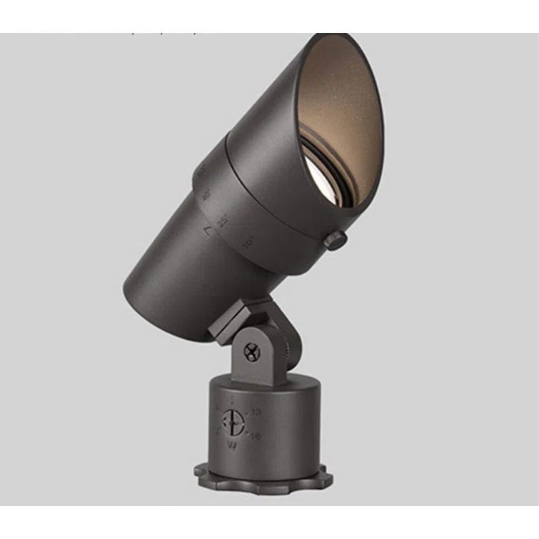 Bronze Adjustable Beam LED Landscape Spotlight