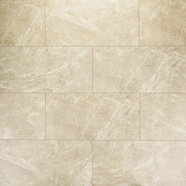 Venice 12'' x 24'' Beige Rigid Core Vinyl Tile
