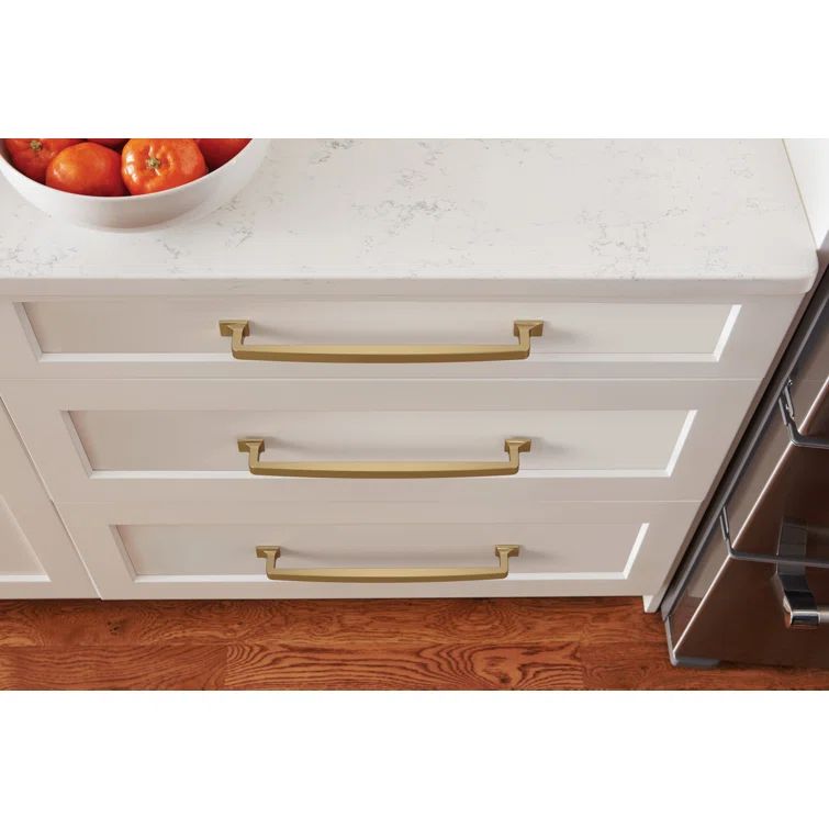 Champagne Bronze 10-1/16" Modern Cabinet Bar Pull