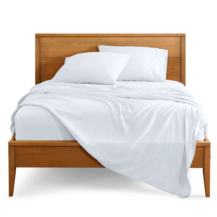 White Queen Ultra-Soft Microfiber 4-Piece Sheet Set