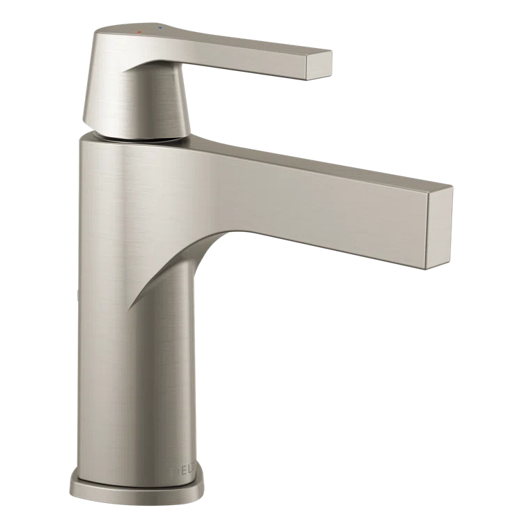 Zura 6.81" Stainless Steel Single Handle Bathroom Faucet