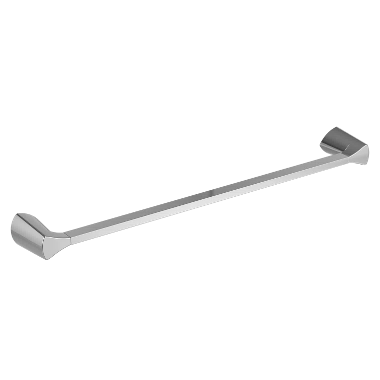 Modern Chrome Wall Mounted Stainless Steel Towel Bar